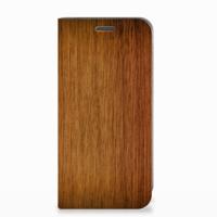 Motorola Moto E5 Play Book | Wallet Case | Donker Hout