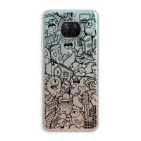 Vexx Black City : Xiaomi Mi 10T Lite 5G Transparant Hoesje Vexx Black City : Xiaomi Mi 10T Lite 5G Transparant Hoesje