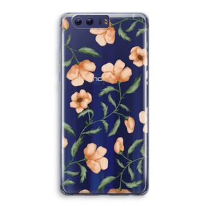 Peachy flowers: Honor 9 Transparant Hoesje