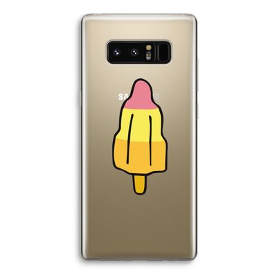 Raketijsje: Samsung Galaxy Note 8 Transparant Hoesje