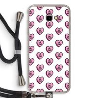 GIRL POWER: Samsung Galaxy J4 Plus Transparant Hoesje met koord
