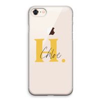 Amber Script: iPhone 8 Transparant Hoesje