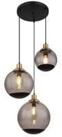 Globo Design hanglampPotter rond 3-lichts - 15860-3H