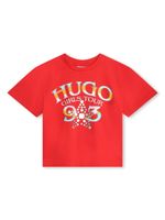 HUGO KIDS t-shirt en coton à logo imprimé - Rouge