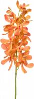Vanda spray rt orange 80 cm kunstbloem zijde nepbloem - Emerald