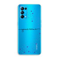 Sterren: Oppo Find X3 Lite Transparant Hoesje
