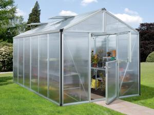 Vitavia Tuinkas Zeus (Holle kamerpanelen van 10 mm, Aluminium, ca. 11,9 qm)