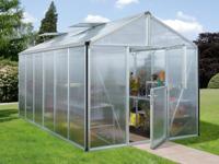 Vitavia Tuinkas Zeus (Holle kamerpanelen van 10 mm, Aluminium, ca. 11,9 qm)