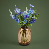 Zijden boeket - Blue Whisper