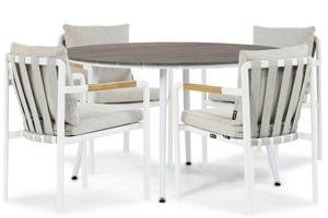 Coco Avellino/Yala 125 cm dining tuinset 5-delig