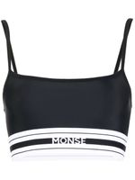 Monse brassière de sport à bande logo - Noir