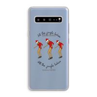 Jingle Ladies: Samsung Galaxy S10 5G Transparant Hoesje