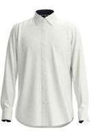 BOSS Regular Fit Overhemd wit, Effen - thumbnail