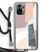 Luca: Xiaomi Redmi Note 10S Transparant Hoesje met koord