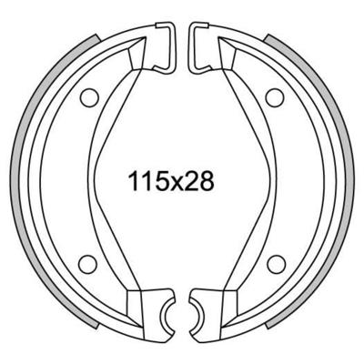 Newfren Remsegmentset GF1295 velocita