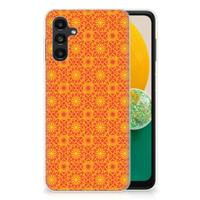 Samsung Galaxy A13 | A04s | TPU bumper | Batik Oranje