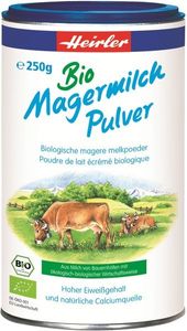 Heirler Magere melkpoeder bio (250 gr)