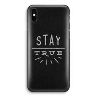 Stay true: iPhone X Volledig Geprint Hoesje
