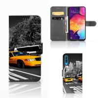 Samsung Galaxy A50 | Flip Cover | New York Taxi