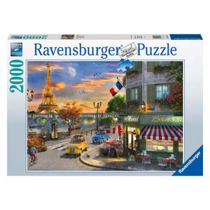 Ravensburger Legpuzzel Romantische Avond in Parijs, 2000st.