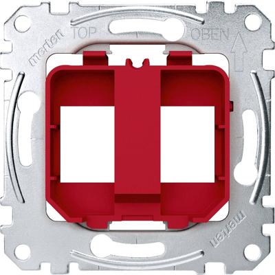 Merten MEG4566-0006 Bevestigingsplaat Afdekking Rood 1 stuk(s)