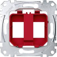 Merten MEG4566-0006 Bevestigingsplaat Afdekking Rood 1 stuk(s)