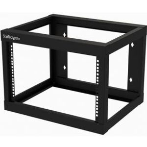 StarTech.com RK619WALLO rack 6U Wandrek Zwart