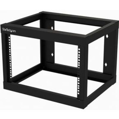 StarTech.com RK619WALLO rack 6U Wandrek Zwart