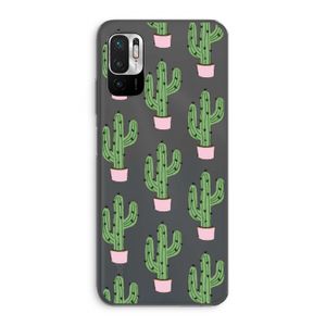 Cactus Lover: Xiaomi Redmi Note 10 5G Transparant Hoesje