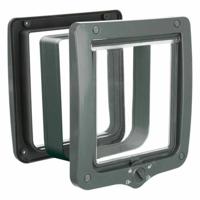 Kattenluik Trixie XXL Grijs Plastic 24 x 28 cm - thumbnail