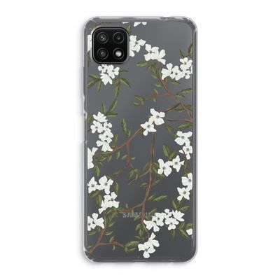 Blossoming spring: Samsung Galaxy A22 5G Transparant Hoesje