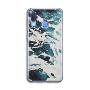 Golven: Samsung Galaxy A40 Transparant Hoesje