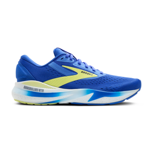 Brooks Adrenaline GTS 24 hardloopschoenen cobalt blue/neo yellow/peacoat heren 44.5