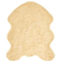 Nep Schapenvacht Tapijt Tafalla Crème 50 x 80 cm Polyester