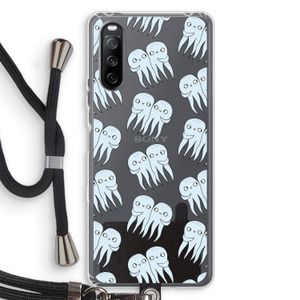 Octopussen: Sony Sony Xperia 10 III Transparant Hoesje met koord