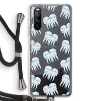 Octopussen: Sony Sony Xperia 10 III Transparant Hoesje met koord