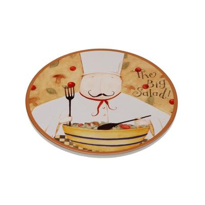 Placemat Versa Kurk Keramisch Kok 20 X 0,6 X 20 CM