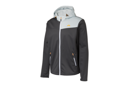 CRIVIT Heren softshell jas (Grijs, L)