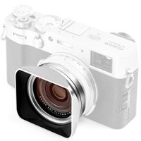 NiSi Lens Hood. UV-Filter & Cap for Fuji X100 Silver