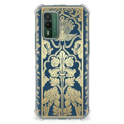 Nokia XR21 Case Beige Flowers Nokia XR21 Case Beige Flowers
