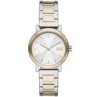 DKNY NY6621 Horloge Soho D staal zilver-en goudkleurig 34 mm