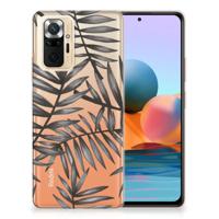 Xiaomi Redmi Note 10 Pro | TPU Case | Leaves Grey