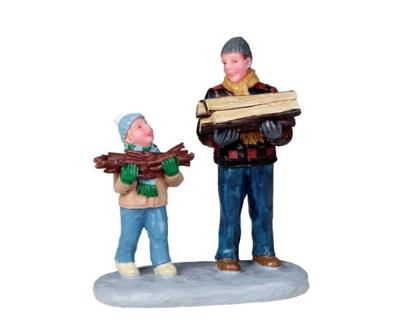 Firewood for the hearth - Lemax