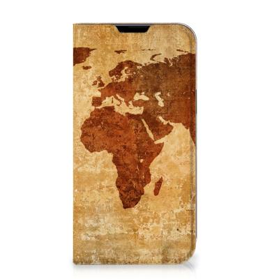 Apple iPhone 14 Plus | Book Cover | Wereldkaart