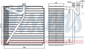 Verdamper, airconditioning 92345