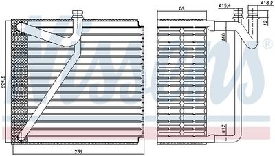 Verdamper, airconditioning 92345