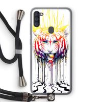 Fading: Samsung Galaxy A11 Transparant Hoesje met koord