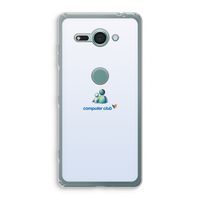 MSN: Sony Xperia XZ2 Compact Transparant Hoesje