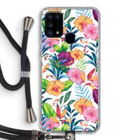 Tropisch 2: Samsung Galaxy M31 Transparant Hoesje met koord