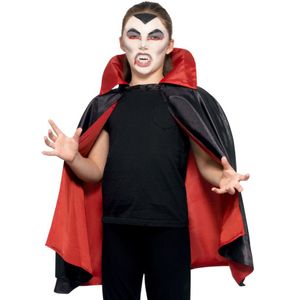 Vampier/Dracula verkleed set met cape schmink en tanden